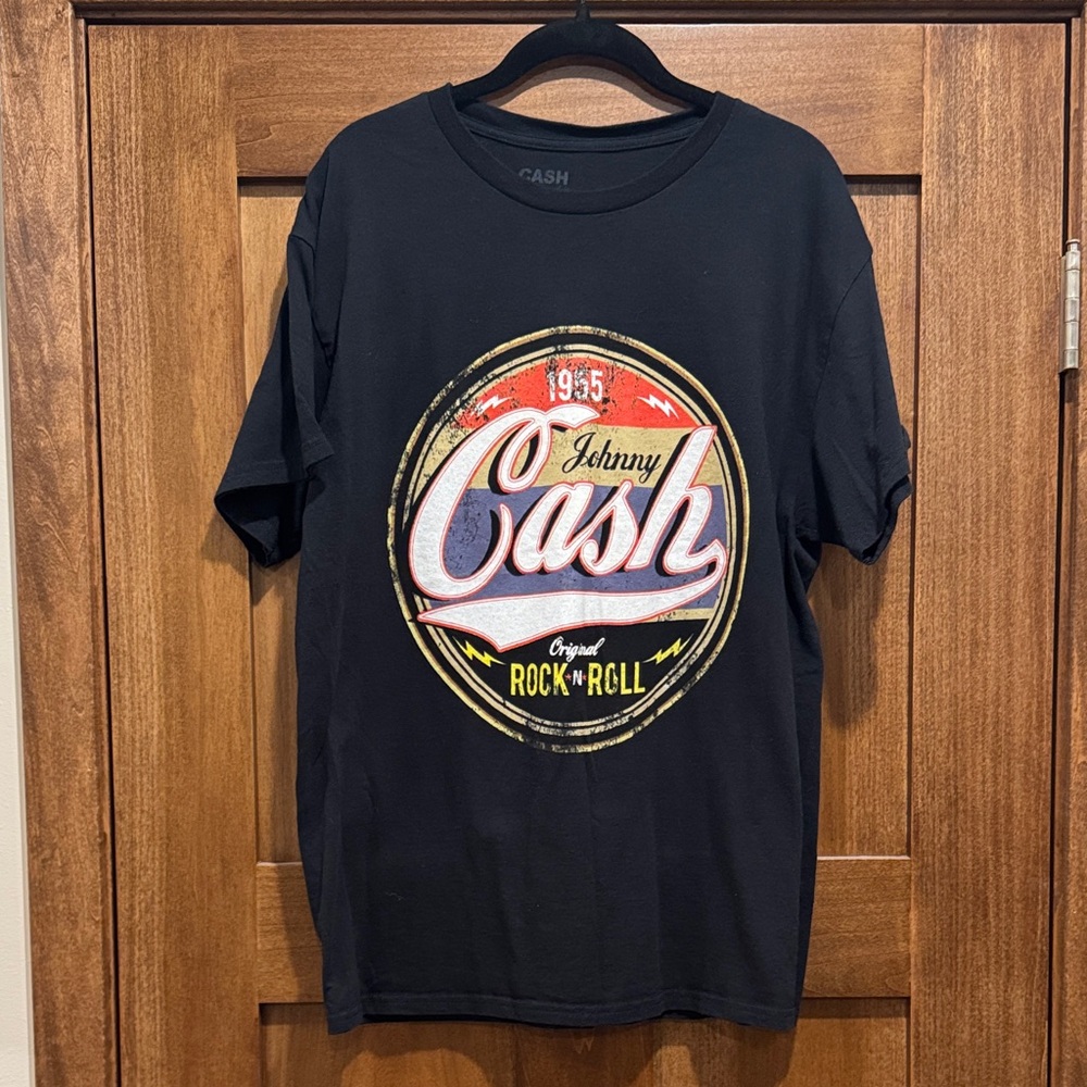 Johnny Cash Black Graphic Tee